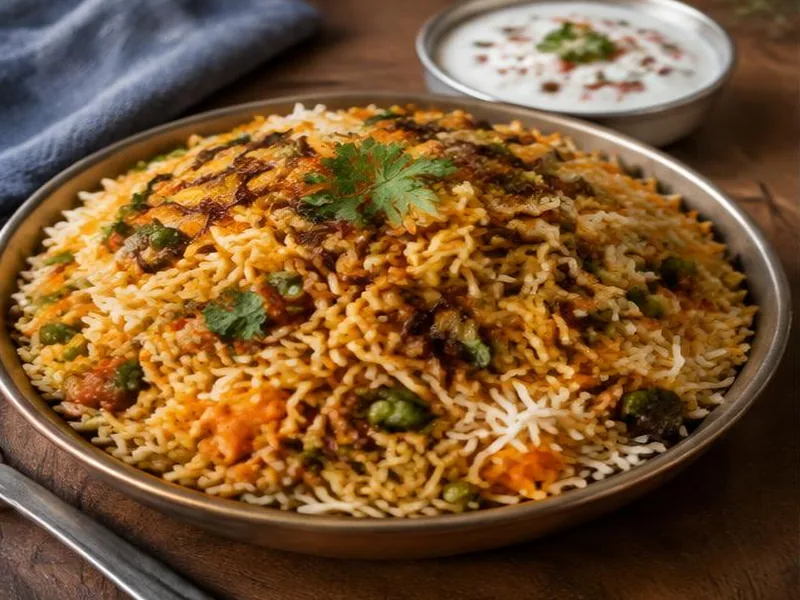 Homemade Veg Biryani